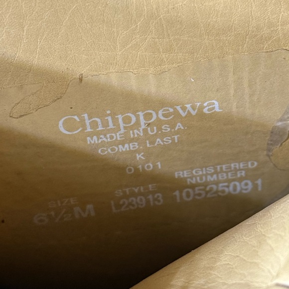 Chippewa Women’s 6.5 Pull On 15" Brown Green Snake Leather Boots L23913 - Picture 7 of 15